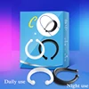 2PCS Foreskin Cock Ring Silicone Penis Rings Trainer Delay Ejaculation High Elasticity Sex Toys for Men Lock Ring Cockring 1