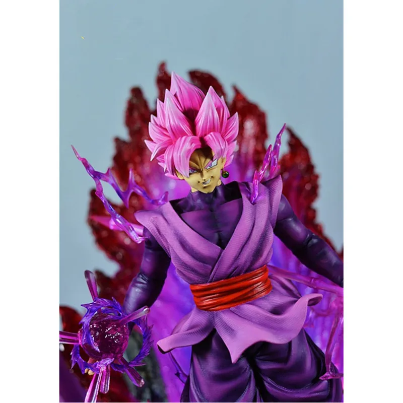 Аниме Dragon Ball Супер Saiyan ROSE Goku полноразмерный портретный светильник лампа GK Статуя Фигурка Коллекционная модель игрушки M3972