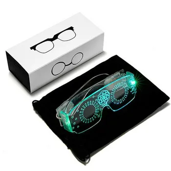 

Neon Party Glasses LED Night Goggle Personalized Prom Glasses Party Flashing Fashion Popular Glasse Birthday Party Decor