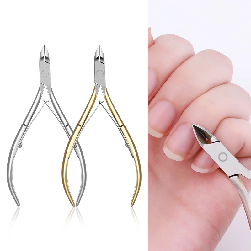 Stainless Steel Sliver Tweezer Clipper Nail Cuticle Nipper Dead Skin Remover Scissor Plier Pusher Tool | Красота и здоровье