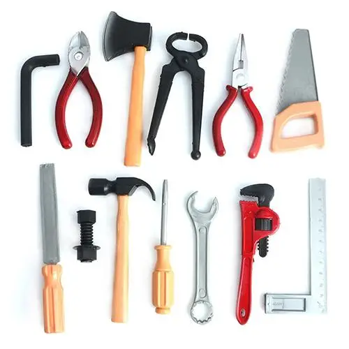

Plastic Building Tool Kits Set Kids DIY Construction Educational Toys