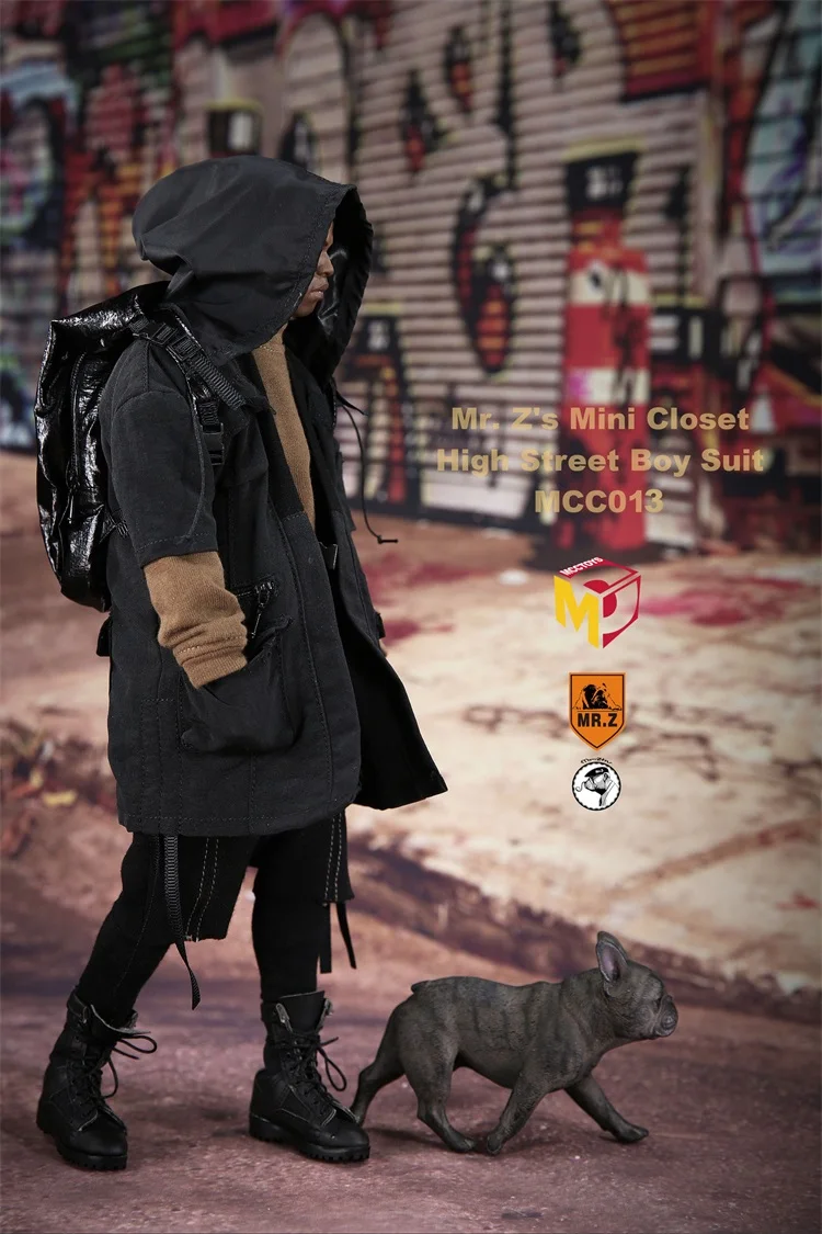 MCCToys Mr Z's Mini closet 1/6 MCC012/MCC013 Мужская фигурка аксессуар Высокая улица мальчик Водонепроницаемая ветровка для 1" фигура тела