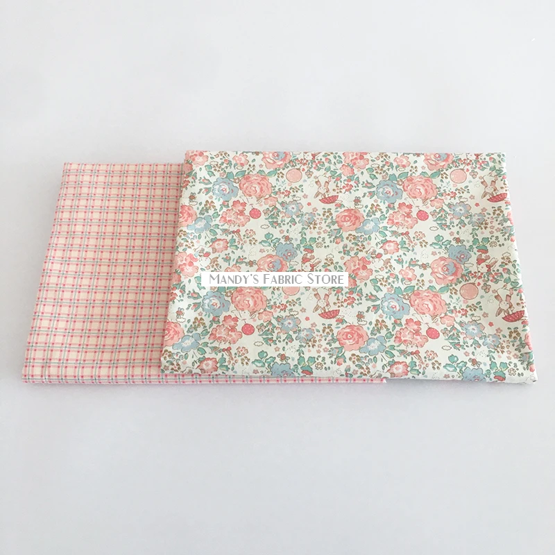 

Rose tablecloth Cloth 100% cotton fabric scrapbook patchwork diy dress bedding decoration sofa sewing paper towel wholesale