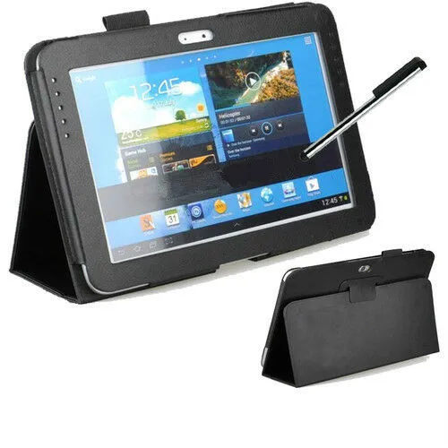 

Tablet PC Case Flip Cover Case PU Leather Case for Samsung Galaxy Note 10.1 2012 GT-N8000 N8020PU Flip Cover Case