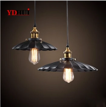 

Industrial Pendant Lights Vintage American Loft Aisle Lights Lamp Edison Bulb 110V-220V Copper Base Hanging Lamp