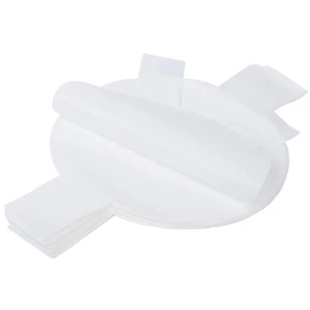 

200 Pieces of Round Silicone Oil Paper, Round Cake Tray Liner, Suitable for Kitchen Baking Cakes Bread Kitchen Utensils