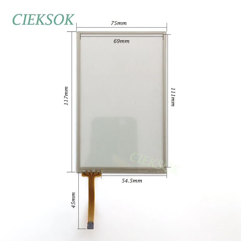 5 inch touch 4WD1JC 117x75mm 1