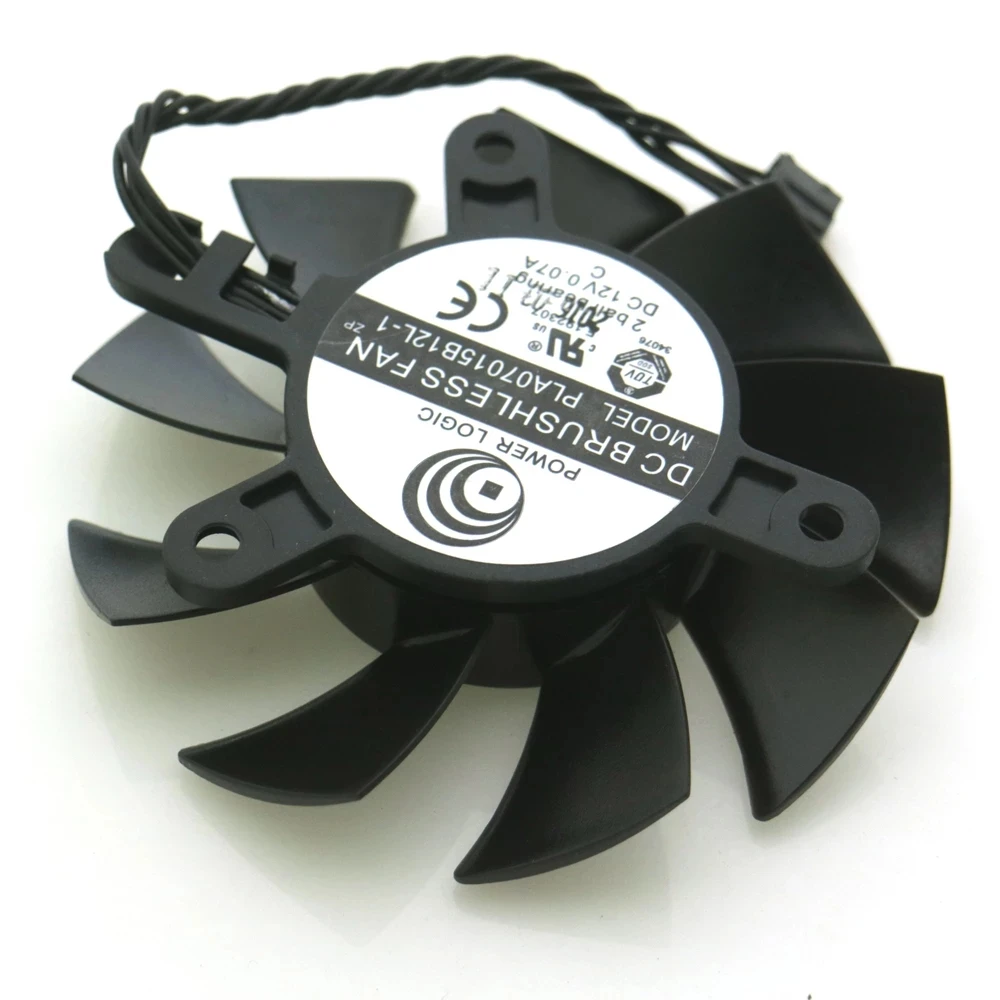PLA07015B12L-1 12V 0.07A 65mm 4Pin для EVGA GTX1070TI GTX1080Ti SC2 HYBRID Графическая карта VGA охлаждающий