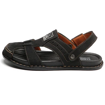 

sandali sandale classic piel sandals erkek vietnam sandel sandles genuine summer slide roman safety man cuir sandalia uomo v de
