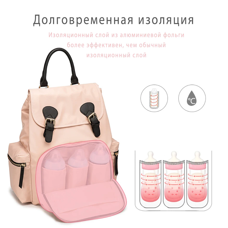 Многофункциональный водонепроницаемый рюкзак для мам модная вместительная