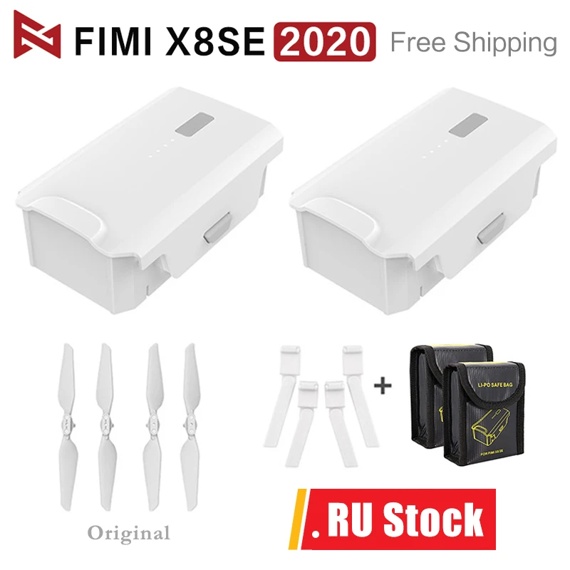 

Original FIMI X8 SE Battery X8 SE 2020 RC Quadcopter Spare Parts 11.4V 4500mAh Lipo Battery