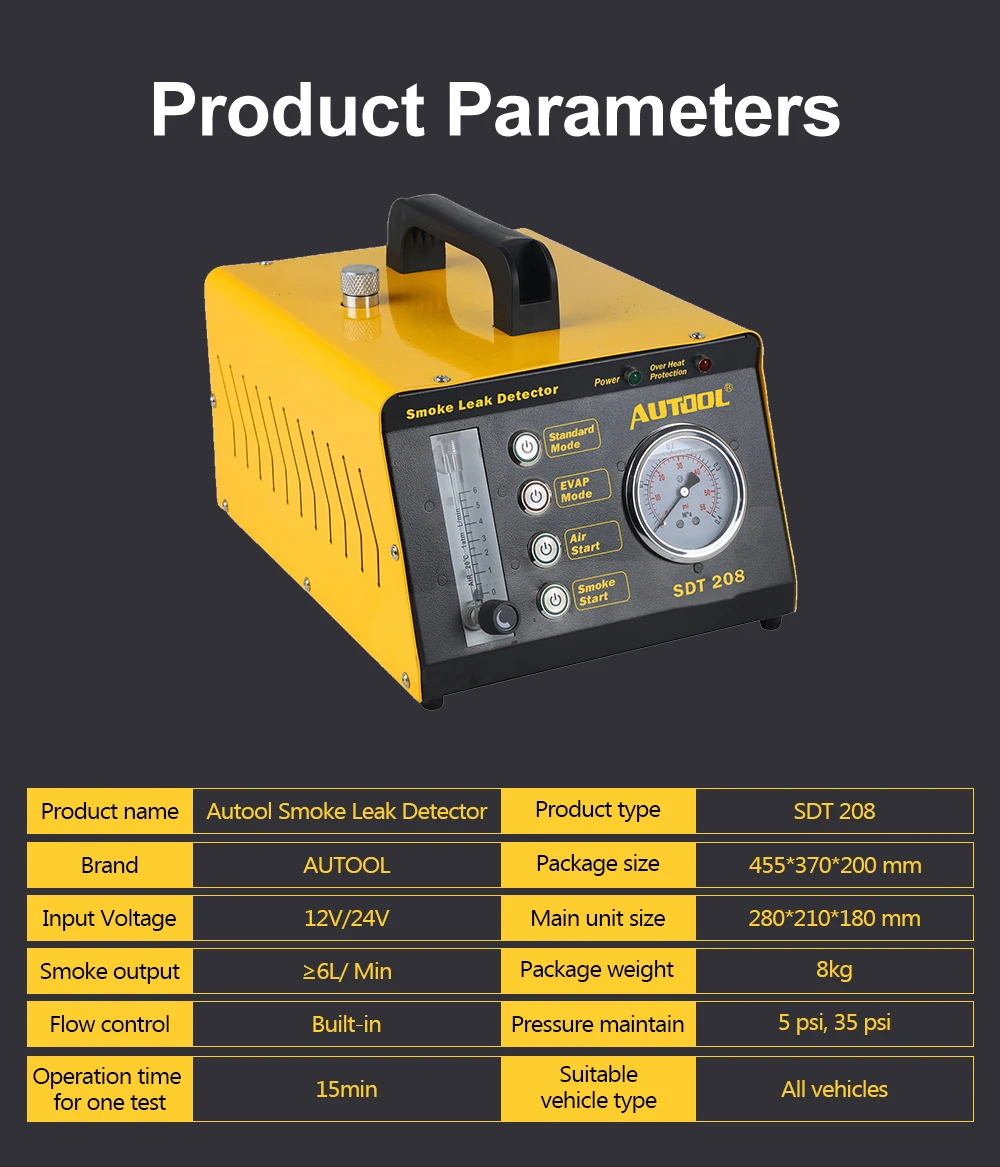 AUTOOL 208 smoke machine  (9)