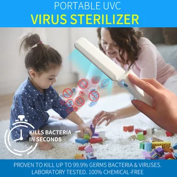 

Portable Handheld Ultraviolet UV Sterilizer Light Sterilization Lamp Disinfection Bactericidal Lamp Sterilizer Mites Lights