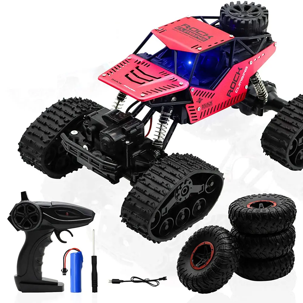 Carro de controle remoto RC Cars para adultos Crianças, 1 18 RC Car RC Truck,  4WD High Speed 40 KM H Off Road Monster  - Dular