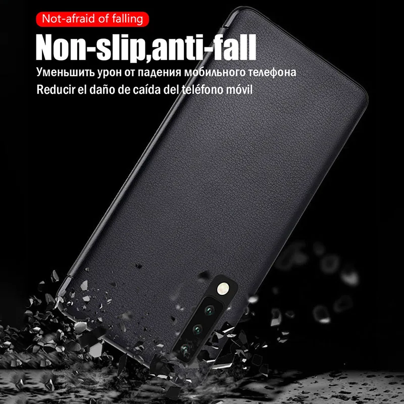 Умный чехол для телефона samsung Galaxy Note 10 Plus чехол s для samsung S10 E S9 S8 Plus Note 8 9 10 A40 A50 A70