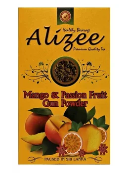 

Tea Alizee "Mango & Passion Fruit gun powdeer", green leaf, 100 gr