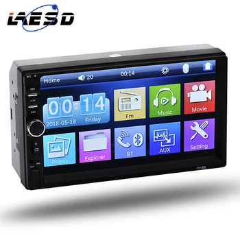 

2 Din Car Radio Resistive Touch Screen Stereo Car MP5 Player with Remote Control and User Manual 2din Car Multimedia Player