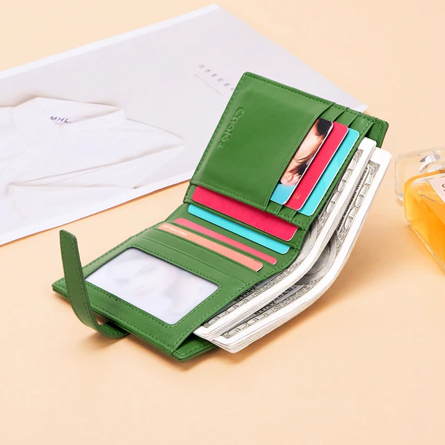 Cnoles Mini Multi-Cards Leather Wallets Purse 3