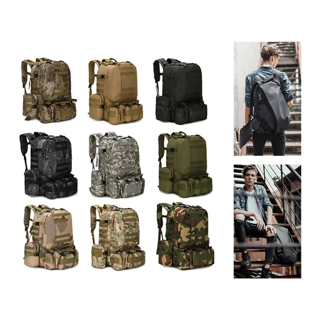 Уличная Военная Тактическая Сумка, походный рюкзак, рюкзак большой емкости, тактические военные мужские сумки