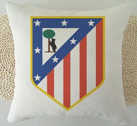 Испанский футбольный клуб наволочка, логотип команды RCD Espanyol Valencia CF Real Сарагоса наволочка