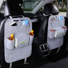 IMBABY автомобильный Органайзер на заднее сиденье, сумка для хранения, автомобильная подвесная сумка, многокарманная автомобильная сумка для хранения ткани, висячая коробка для хранения