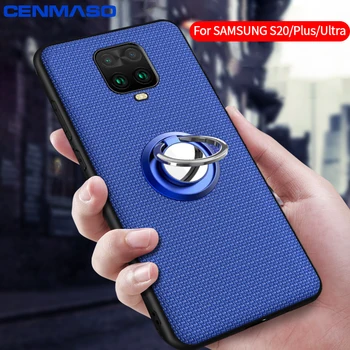 

For Xiaomi Redmi Note 9S 9 Pro Case Car Magnetic Stand Ring Shockproof Case for Xiaomi Mi Note 10 9T Redmi Note 8 Pro 8T 7 Case