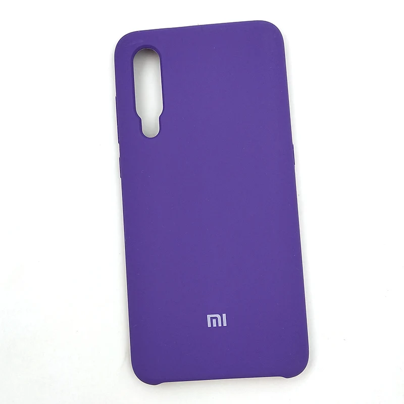 mobile phone pouch for ladies Mi 9 Case Original Xiaomi Mi9 Silky Soft-Touch Finish Case Back Liquid Silicone Protective Cover For Xiaomi Mi 9 6.39" With Logo pouch mobile