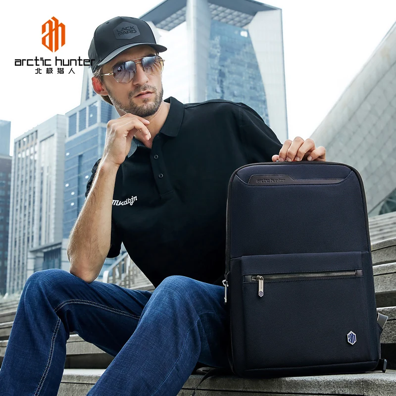 ARCTIC HUNTER New Large Capacity Travel  Anti Theft Laptop Backpack Men Waterproof Fashion USB Charging Male Bag 3