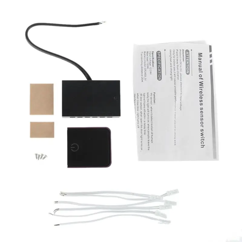 

12V-24V 120W Wireless Control Touch On/OFF Switch for Corridor Cabinet Wardrobe LED Light Lamp Independent Switch