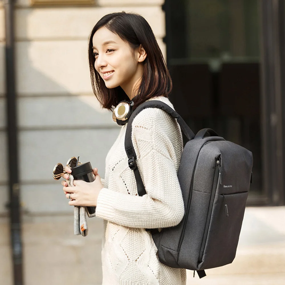 XiaomI рюкзак для дрона Mi Urban Life Стиль Плечи сумка рюкзак небольшой рюкзак для школы сумка вещевой мешок Подходит 14 дюймов ноутбук портативный