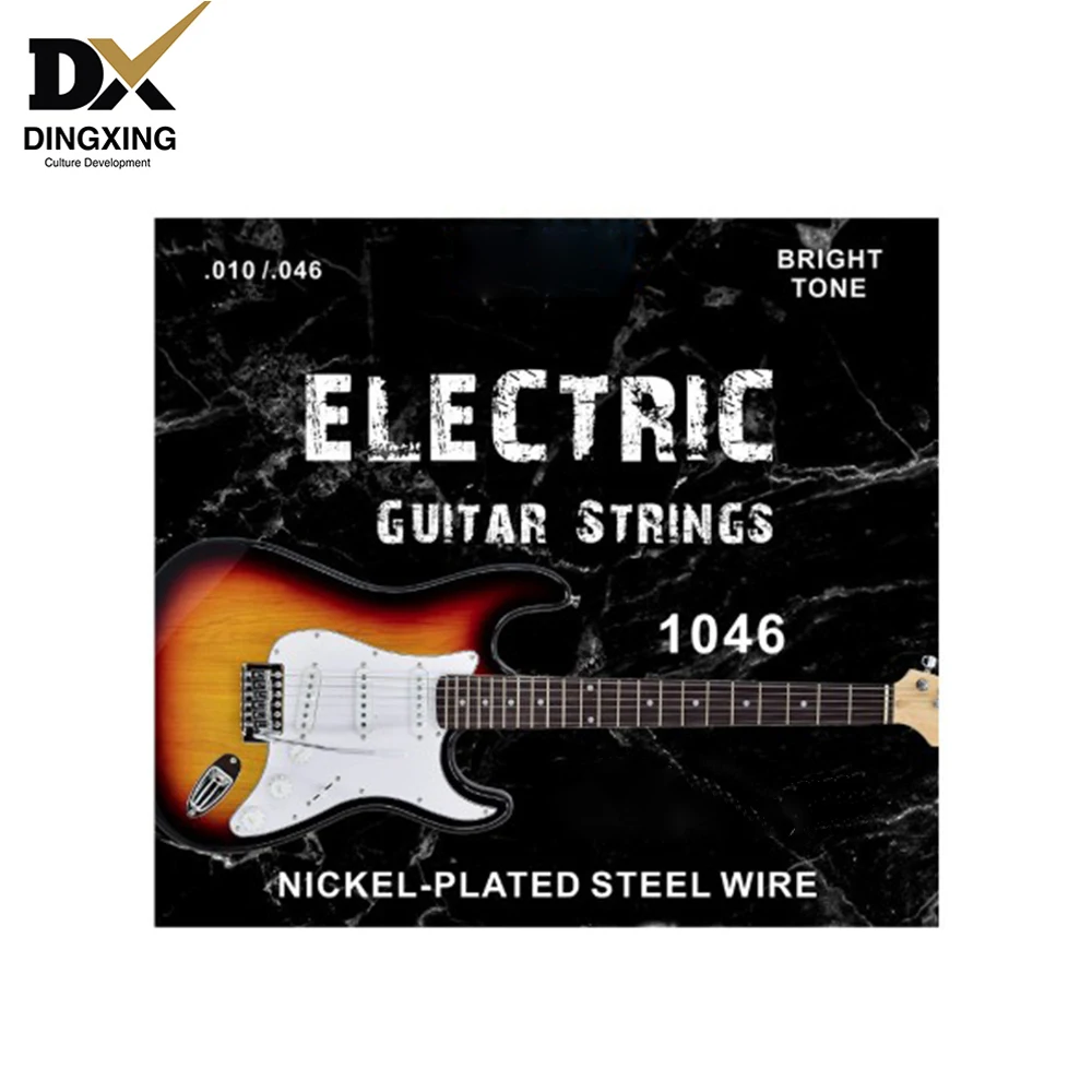 New 6 or 12 Guitar string electric Acoustic Classical musical Stringed instruments guitarras oem Rose guitar parts& accessories - Цвет: electric Box 1046