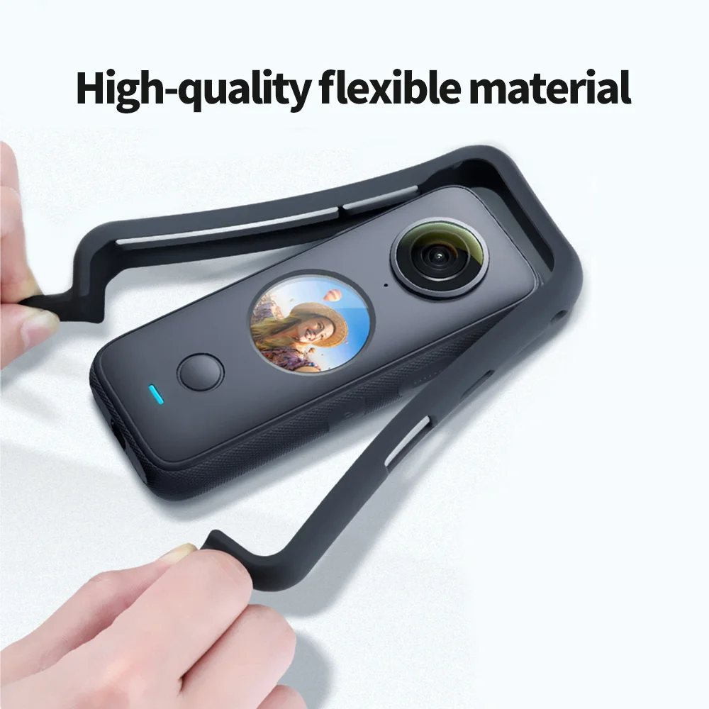 Insta 360 용 정밀 구멍 전체 보호 케이지 Insta360 ONEX2 1/4 나사 포트 용 X2 카메라 하우징 케이스 프레임 범퍼 1 개