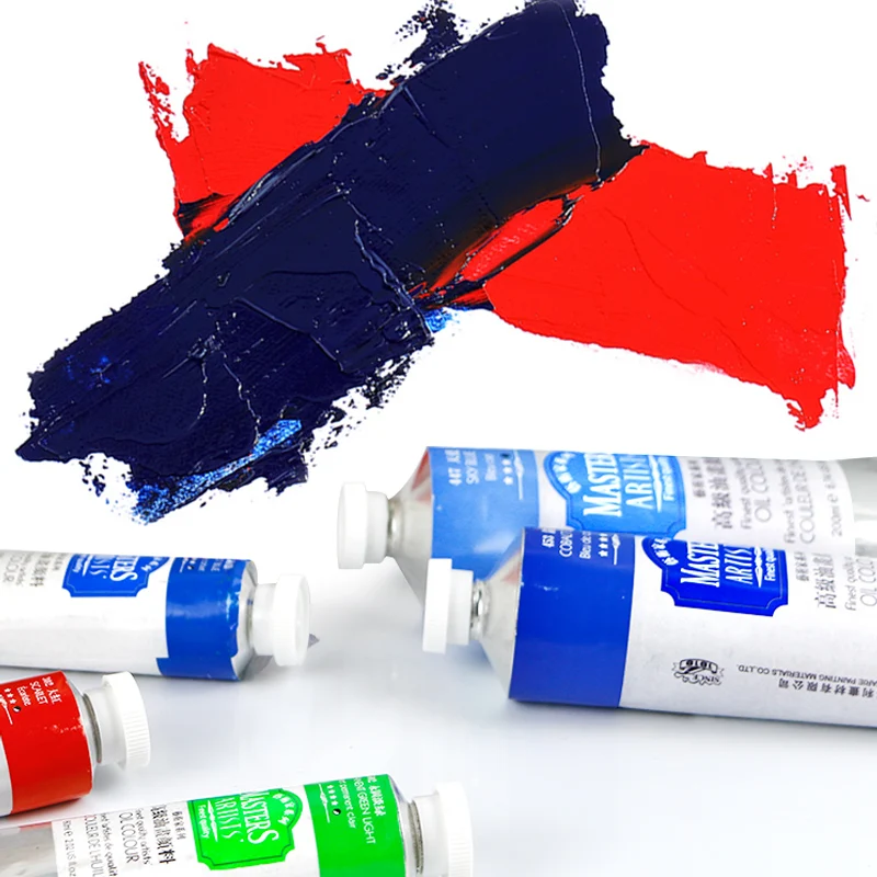 Marie's Series 2 200ml Master Artist Professional Oil Paints Tube Paint Tool Painting Art Drawing Supplies Artist Student