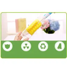 7 шт Детская Бутылочка соска соломенная щетка губка нейлоновая щетка для чистки набор для чистки бутылочек/чашек/соломы