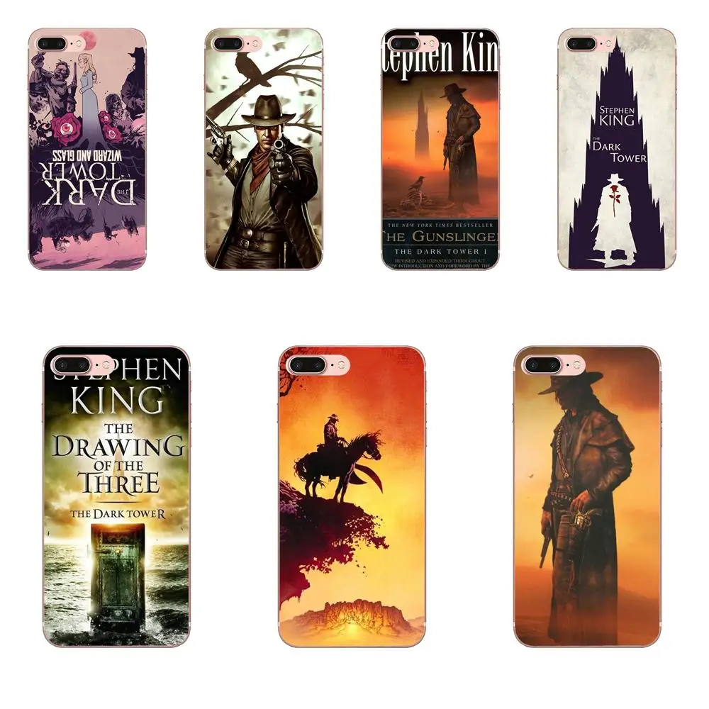 

For Xiaomi Redmi Note 2 3 3S 4 4A 4X 5 5A 6 6A Pro Plus Soft TPU Mobile Pouch Stephen King The Dark Tower