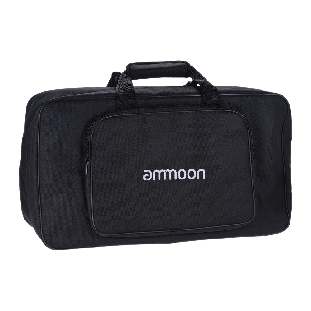 Ammoon DB-3 портативный гитарный эффект педали доска педалборд алюминиевый сплав с сумкой для переноски педали Монтажные Ленты