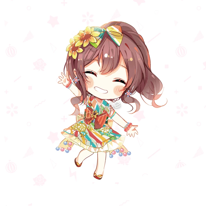1 шт. аниме BanG Dream! Мультфильм поппин вечерние брелки акриловые Подвесные Брелки Аксессуары для косплея рюкзак декор для мальчиков и девочек