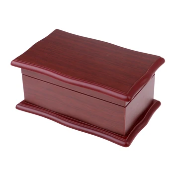 

Large Girls Jewelry Box 2 layer Organizer Portable with Makeup Mirror Jewelry Rings Necklace Chains Storage Case