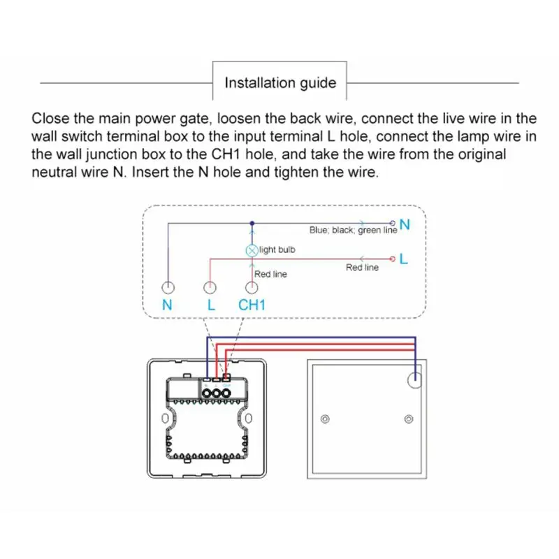 Настенный выключатель Умный ZigBee Zero Line Fire Wire светильник карты памяти