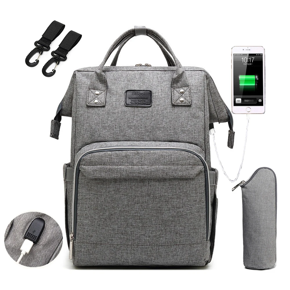 Mommy Maternity Bag 2021 Fashion Nappy Travel Backpack for Mom Multifunction Waterproof
