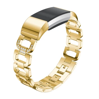 

New Alloy Wristband For Fitbit Charge 2 Smart Watch Strap Adjustable Replacement For Fitbit Charge 2 Smart Watch Band Bracelet