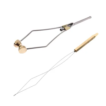 

Pack of Fly Tying Tools Set Ceramic Bobbin Holder + Fly Tying Bobbin Threader