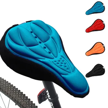 

Hot Sale 3D Bicycle Seat Soft Bike Saddle Seat Cover Comfortable Foam Seat Cushion Cycling Saddle for Bicycle Bike Accessories