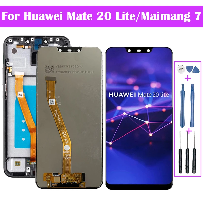 ЖК-дисплей для Huawei mate 20 lite с сенсорным экраном и дигитайзером в сборе замена Mate