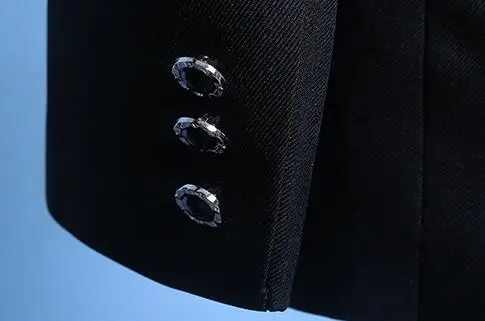 Блейзер Мужской костюм жениха комплект со штанами terno masculino slim fit Мужские свадебные костюмы костюм для певицы для сцены одежда формальное платье