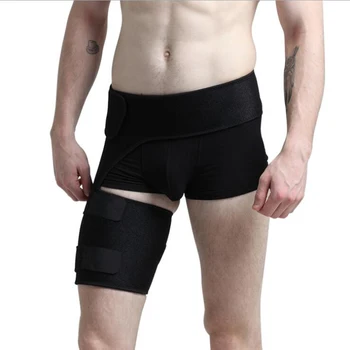 

Hip Brace Sciatica Pain Relief Brace Groin Compression Wrap for Thigh Hamstring Hip Arthritis Bursitis Hip Flexor Hip Support