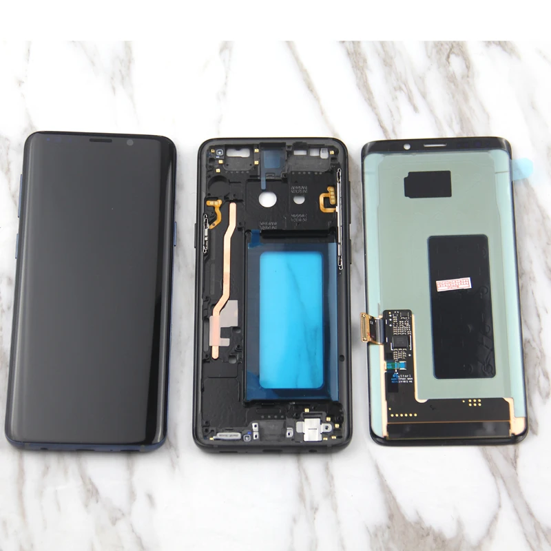 

LCD Burn in for SAMSUNG Galaxy S9 lCD Display S9 LCD Screen G960 Touch Screen Digitizer with Frame