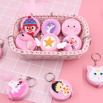 

Creativity Tape Measure Automatic Telescopic Cartoon Mini Tape 1.5 Meter Measure Round Portable Measuring Clothes School Supply