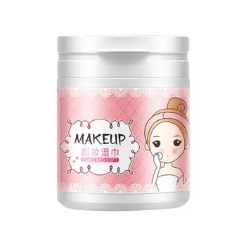 

100pcs Makeup Removing Wipes Soft No Stimulation Hypoallergenic Facial Cleansing Wipes lingette demaquillante lavable*