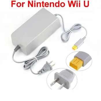 

US/EU Plug 100-240V DC 15V 5A Home Wall Power Supply AC Charger Adapter Cable for Nintendo Wii U WiiU Game Console Host